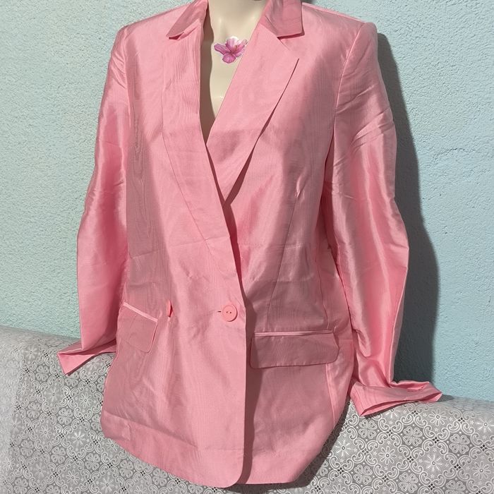 Sacou dama satinat nou cu eticheta