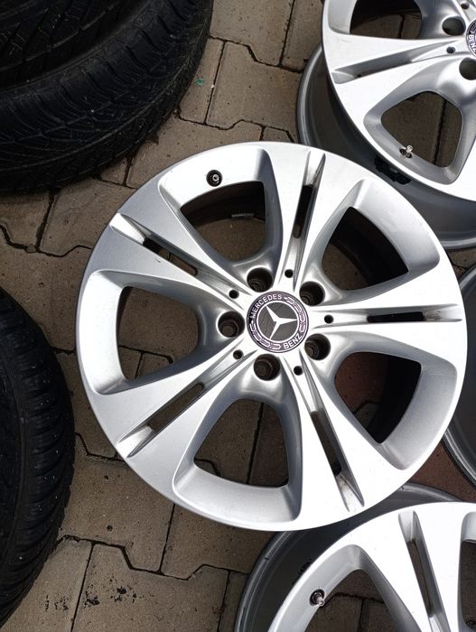 4 jante 5x112 R17 originale Mercedes C-class V250, vito viano