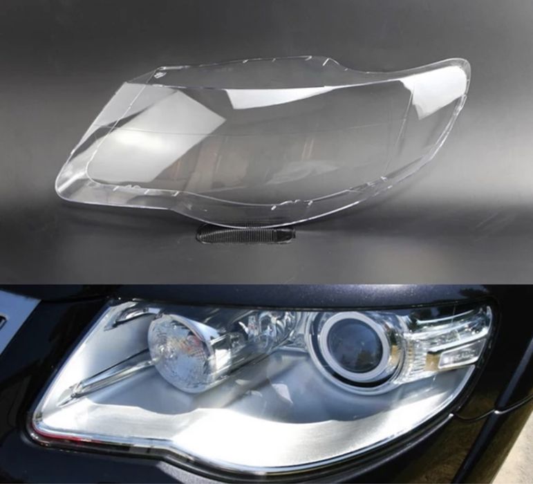 VW Touareg капак фар стъкло капаци фарове крушки панел Тоуарег