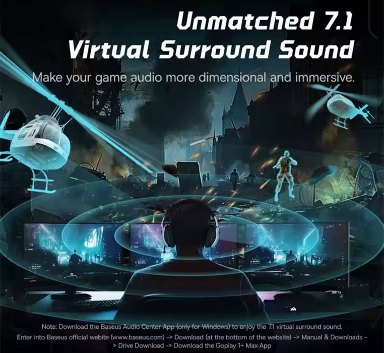 Casti Gaming Baseus Nou mufa jack 3.5 mm