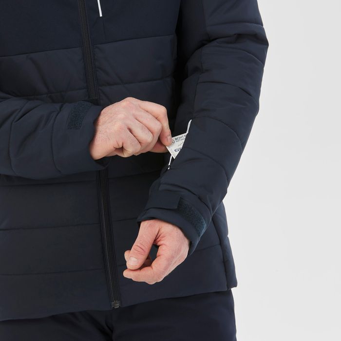 Geacă călduroasă Schi 100 Warm Bleumarin - produs resigilat Decathlon
