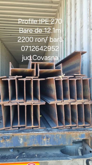 Profile IPE 270 bare la 12m 2200 ron/bara