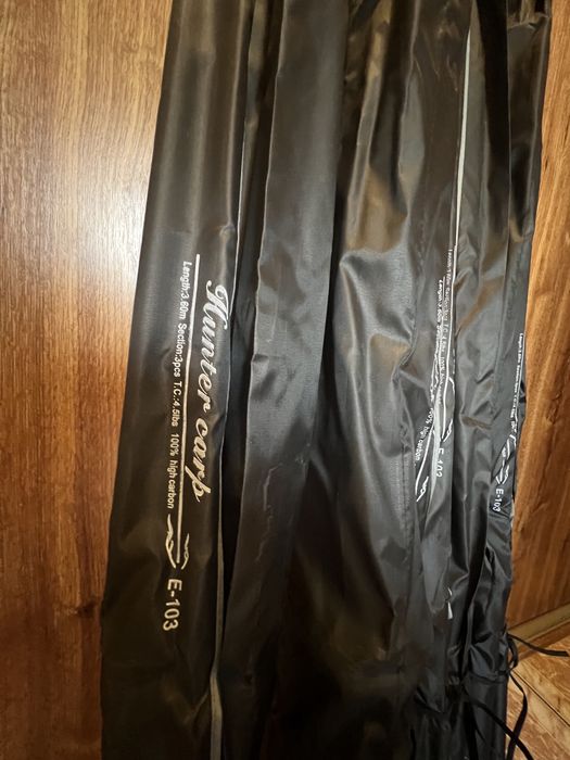 Set 4 Lansete WindBlade Hunter Crap 3.6 + 4 Mulinete GB 10000