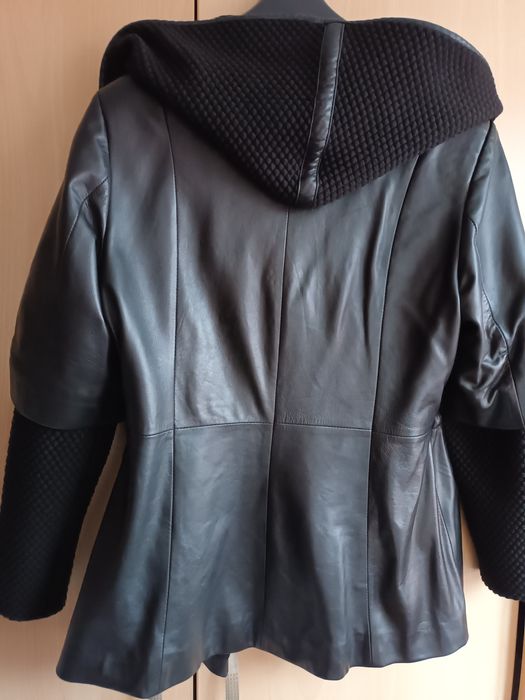 Ново дамско яке естествена кожа и сака