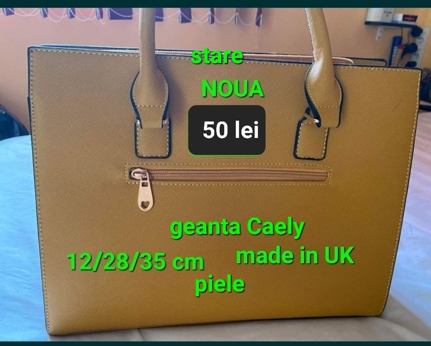 Geanta piele Caely