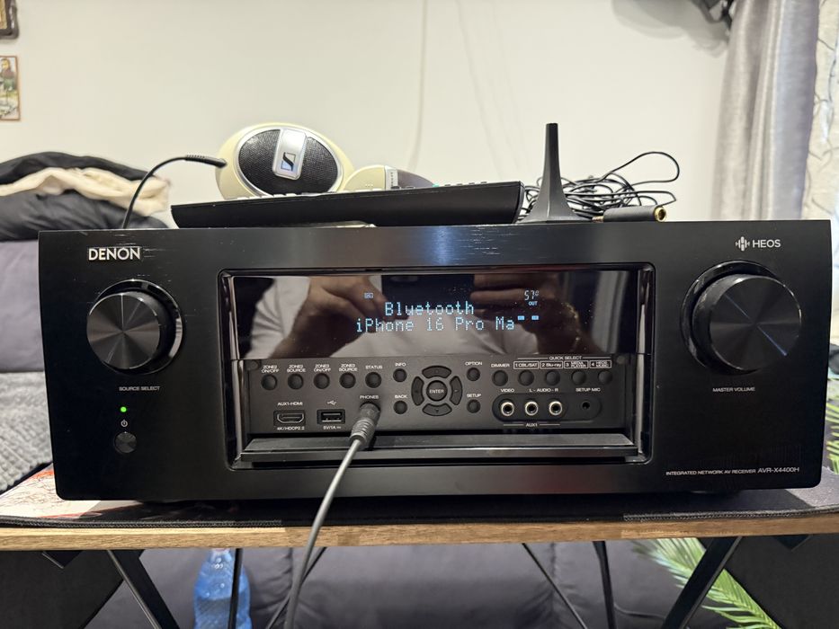 Receiver Denon AVR-X4400H,9.2,180W,4K,Bluetooth,Dolby Vision,Ca Nou