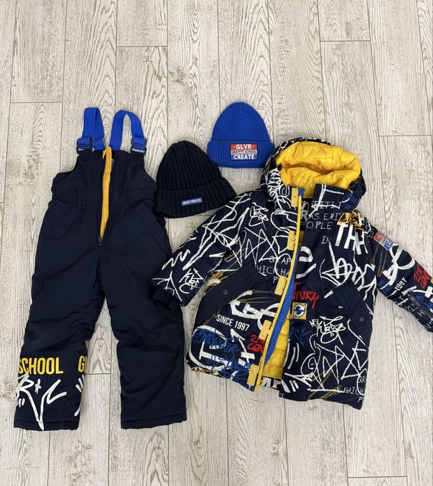 Gulliver зимний комбинезон для мальчика