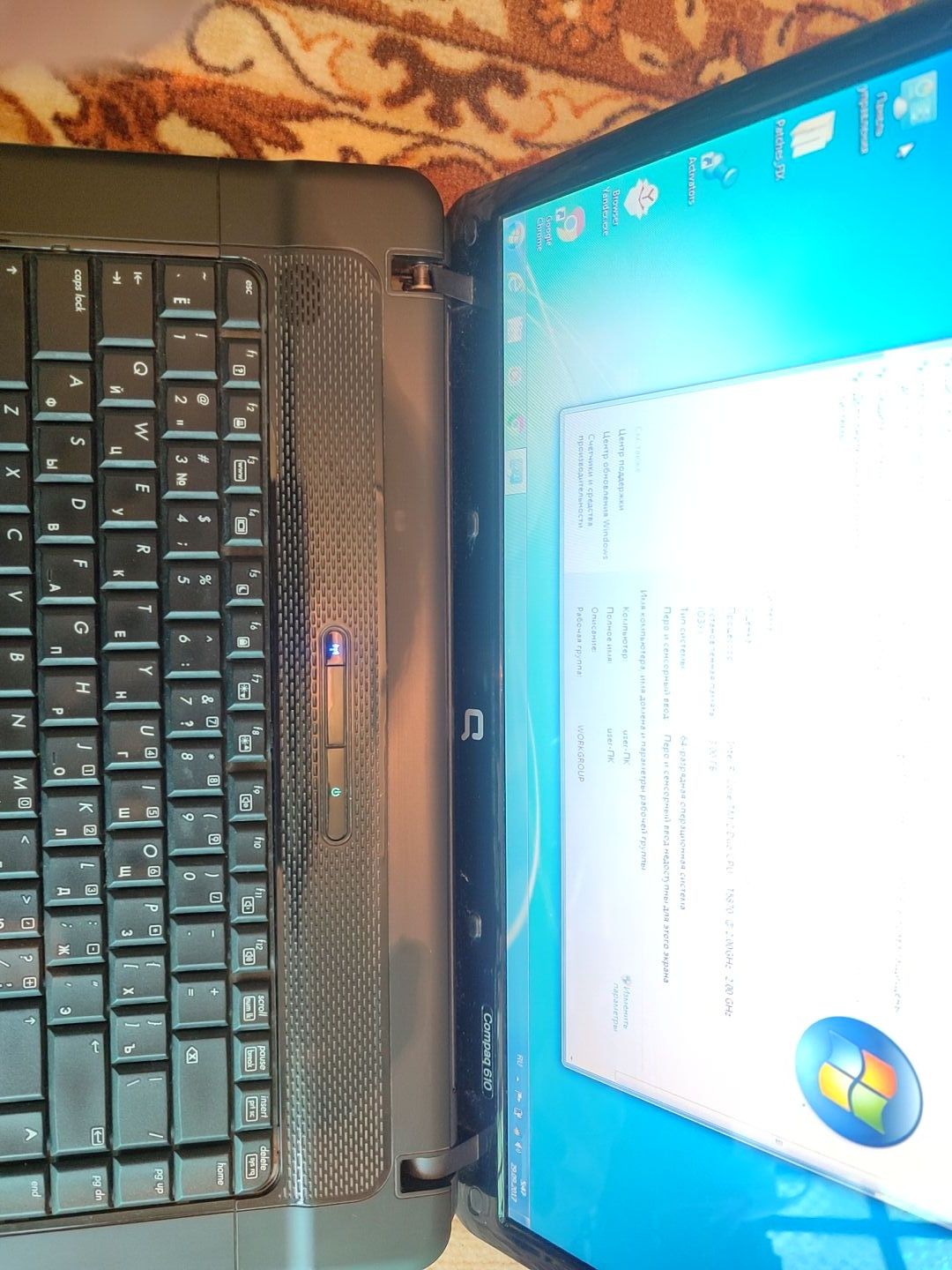 HP Compaq Noutbuk Core2 Duo