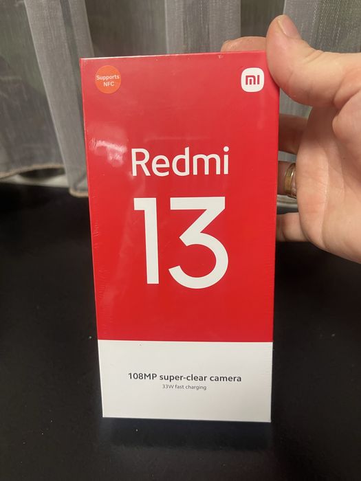 Redmi13 128 gb черен цвят