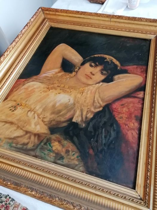 Tablou semnat indescifrabil