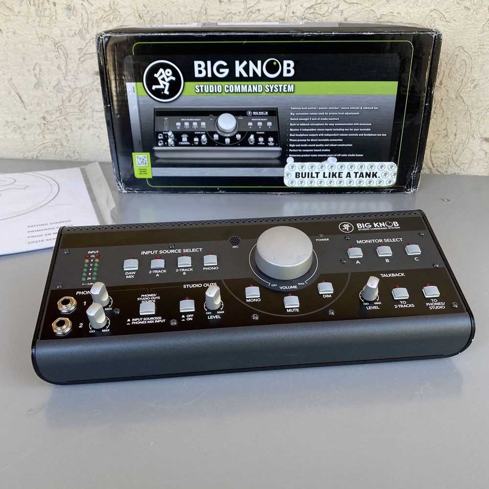 Mackie Big Knob контроллер студийный