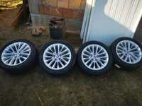 Set Jante Aliaj Aluminiu Roti BMW + Anvelope M+S Nokkian  245/45 R18