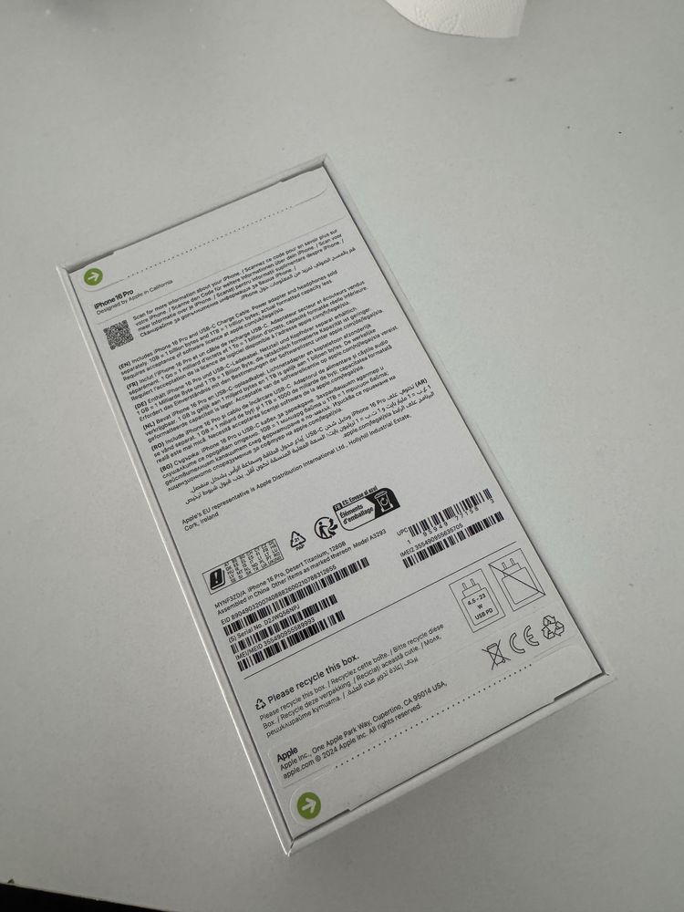 iPhone 16 Pro 128Gb Desert Titanium Sigilat*