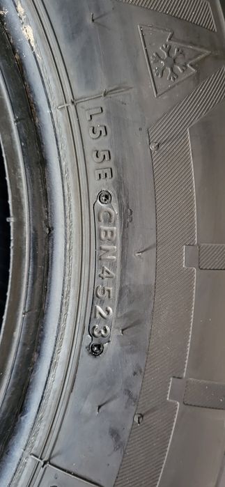4 anvelope 205 75 16c bridgestone de iarna 2023 8mm