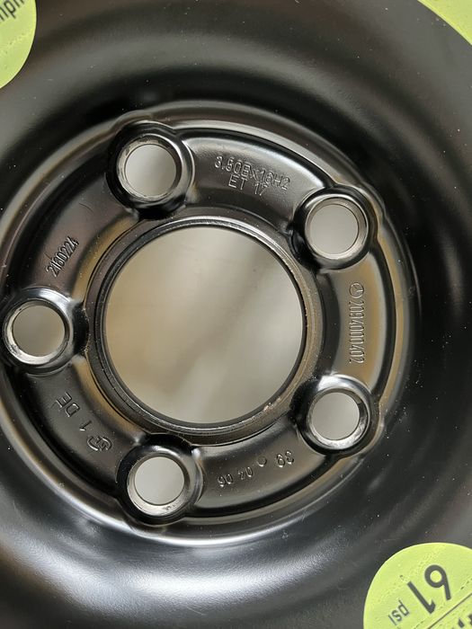 Нова резервна гума, патерица 16 цола за Мерцедес Ц-класа W204