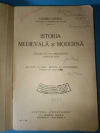Istoria medievală și moderna anul 1936 Andrei Otetea