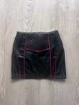 Кожена къса пола Zara