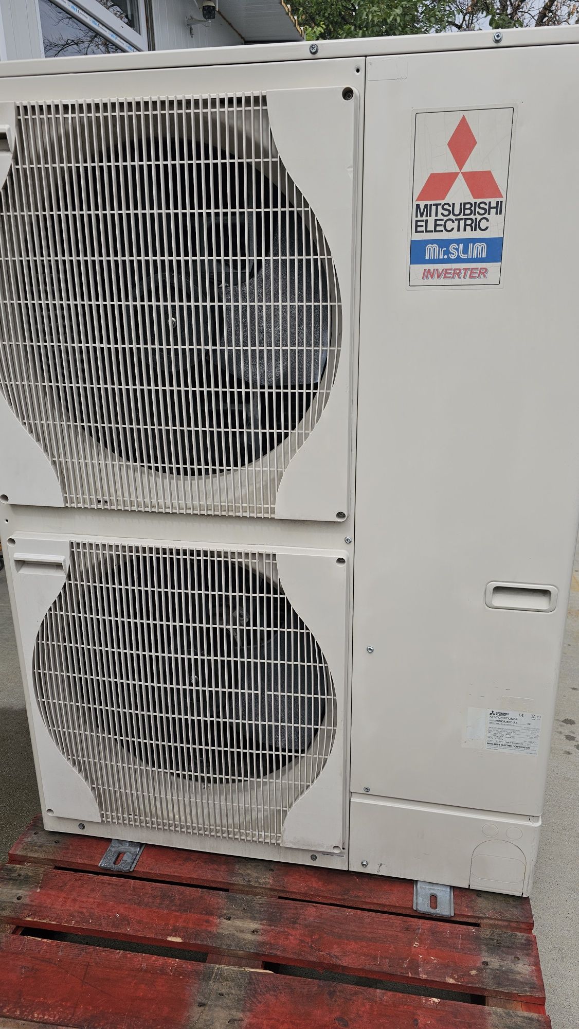 Mitsubishi Electric външни тела за преработка в термопомпа 20kw и 25kw