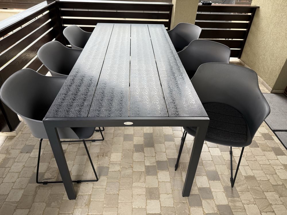 Set Mobilier terasa/gradina (masa + 6 scaune)