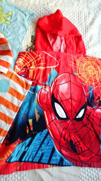 3бр. Детски хавлии тип пончо