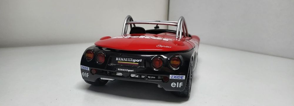 Machetă Renault SPIDER 1/18 Anson