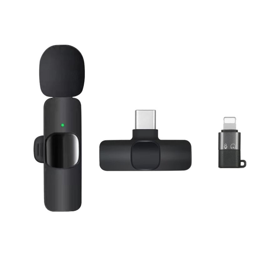 АКЦИЯ Петличный микрофон K8 | Type-C / Lightning |Беспроводной |Новый