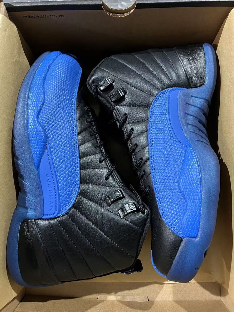 Air Jordan 12 Retro Black Game Royal