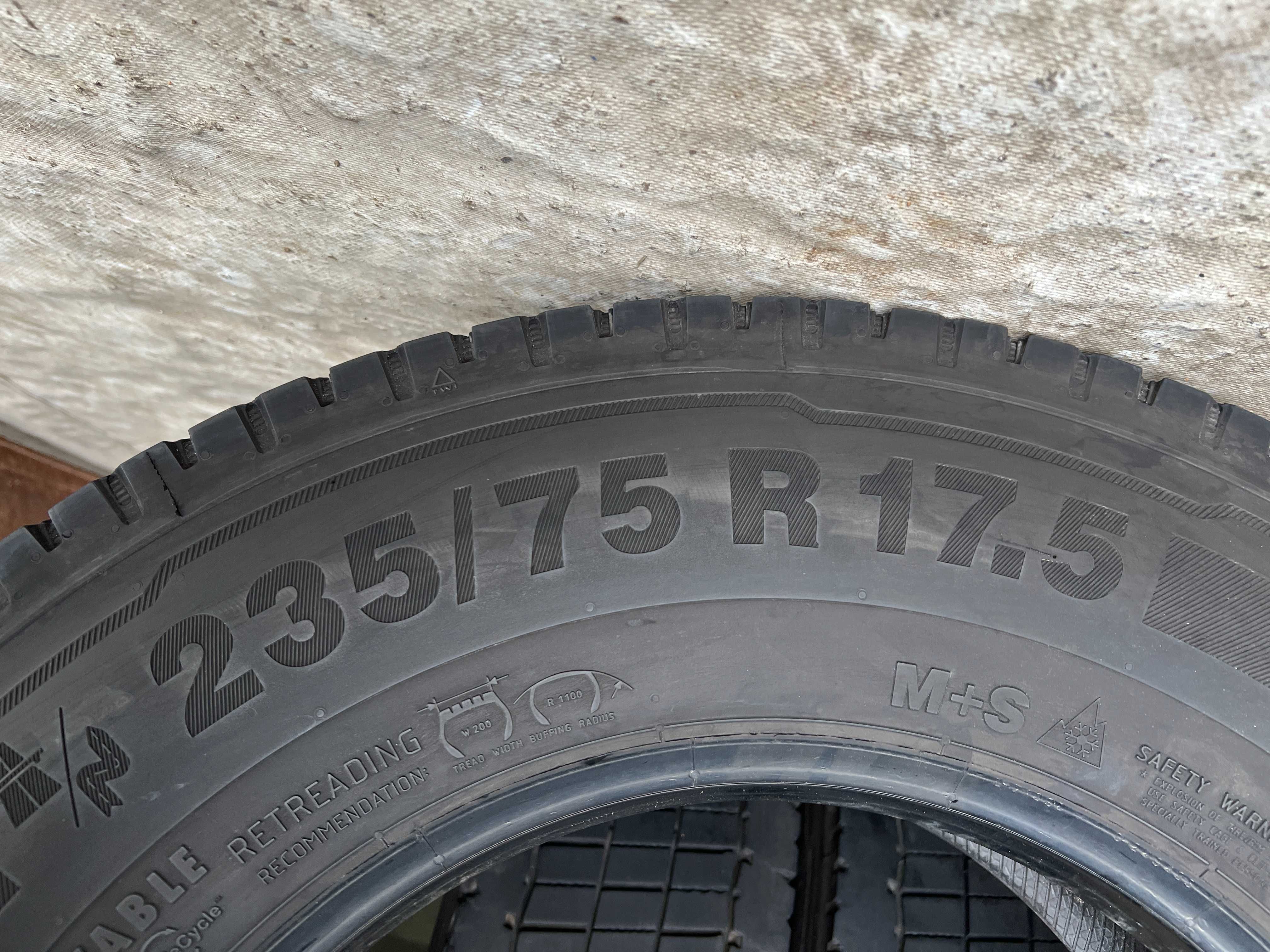 1 Тежкотоварна гума R17.5 235/75 Continental Hybrid LD3 132/130M M+S