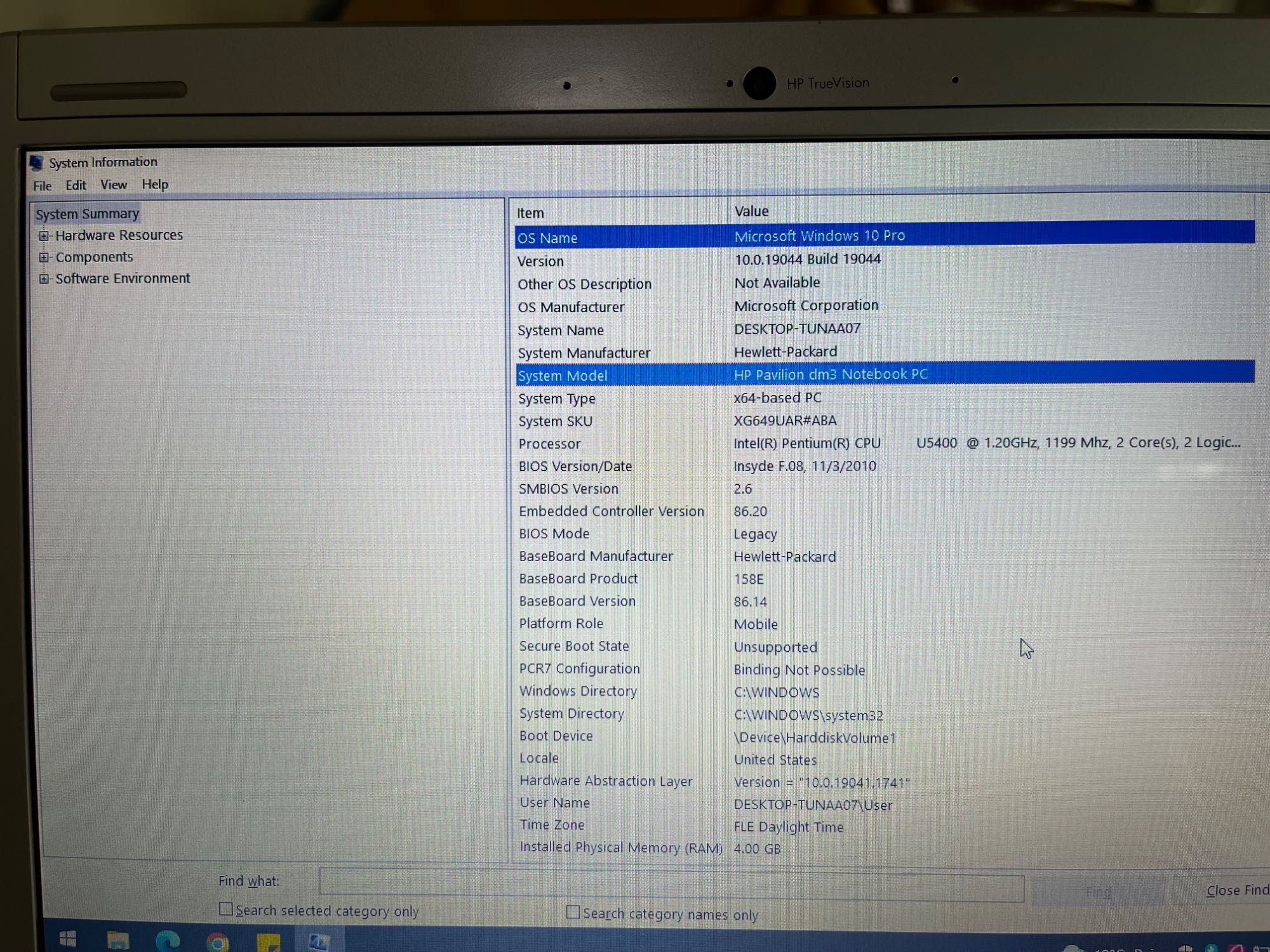 HP PAVILION DM3-13,3 inch