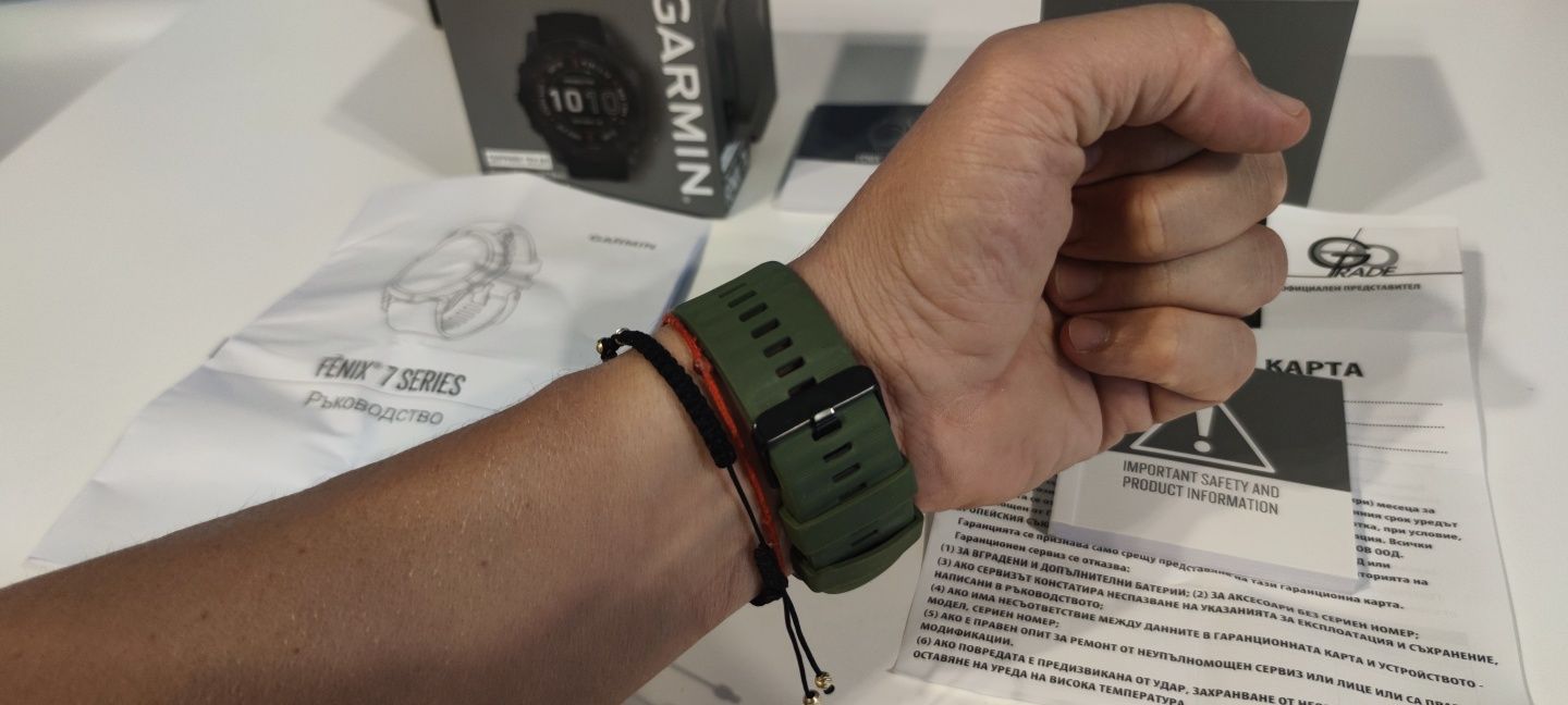 Продавам GARMIN Fenix 7X Sapphire SOLAR