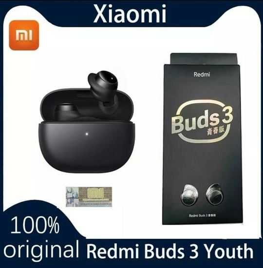 Безжични Bluetooth Слушалки XIAOMI REDMI BUDS 3 черни