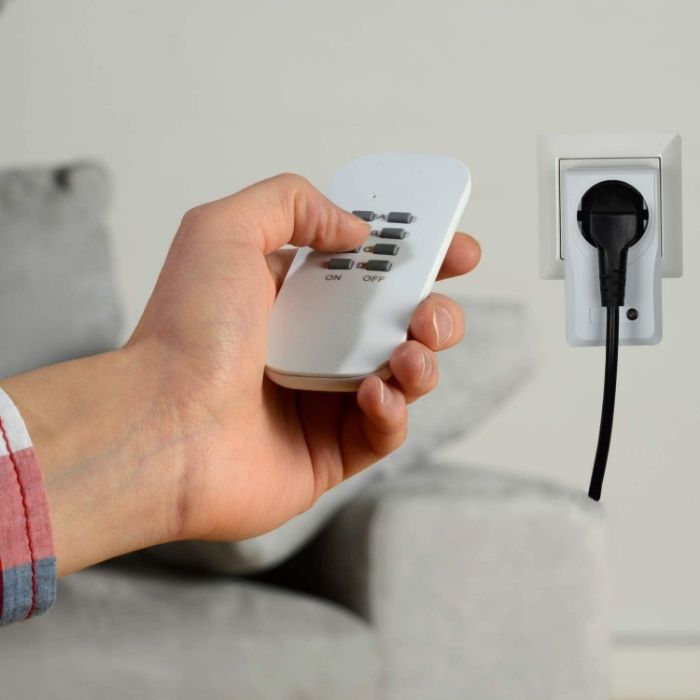 Priză RF pentru set Unitec 48110 (3+1] | RF 433Mhz | 230V | 1000W