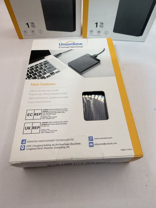 Hard Disk Extern UnionSine 1Tb Slim Hd2510 Sigilat