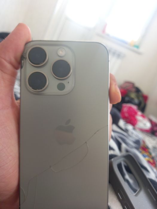 Iphone 15 pro orqasi singan qolganini telda gaplawamz