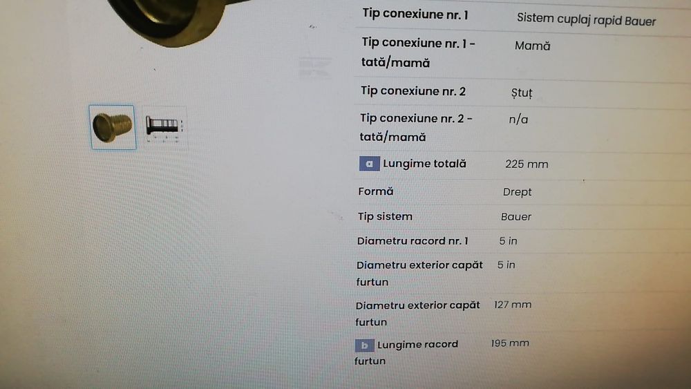 20. Cupla tip Bauer mama 5 toli cu stut