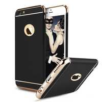 Husa Ultrasubtire Iphone 6/6S protejeaza 3in1 Elegant Black