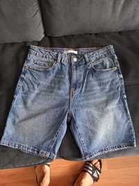 Мъжки къс дънков панталон ZARA, размер 31-32