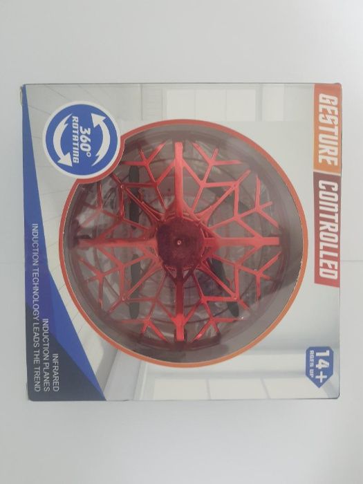 Mini drona OZN disc zburator. Senzor infrarosu. Noua ambalata!