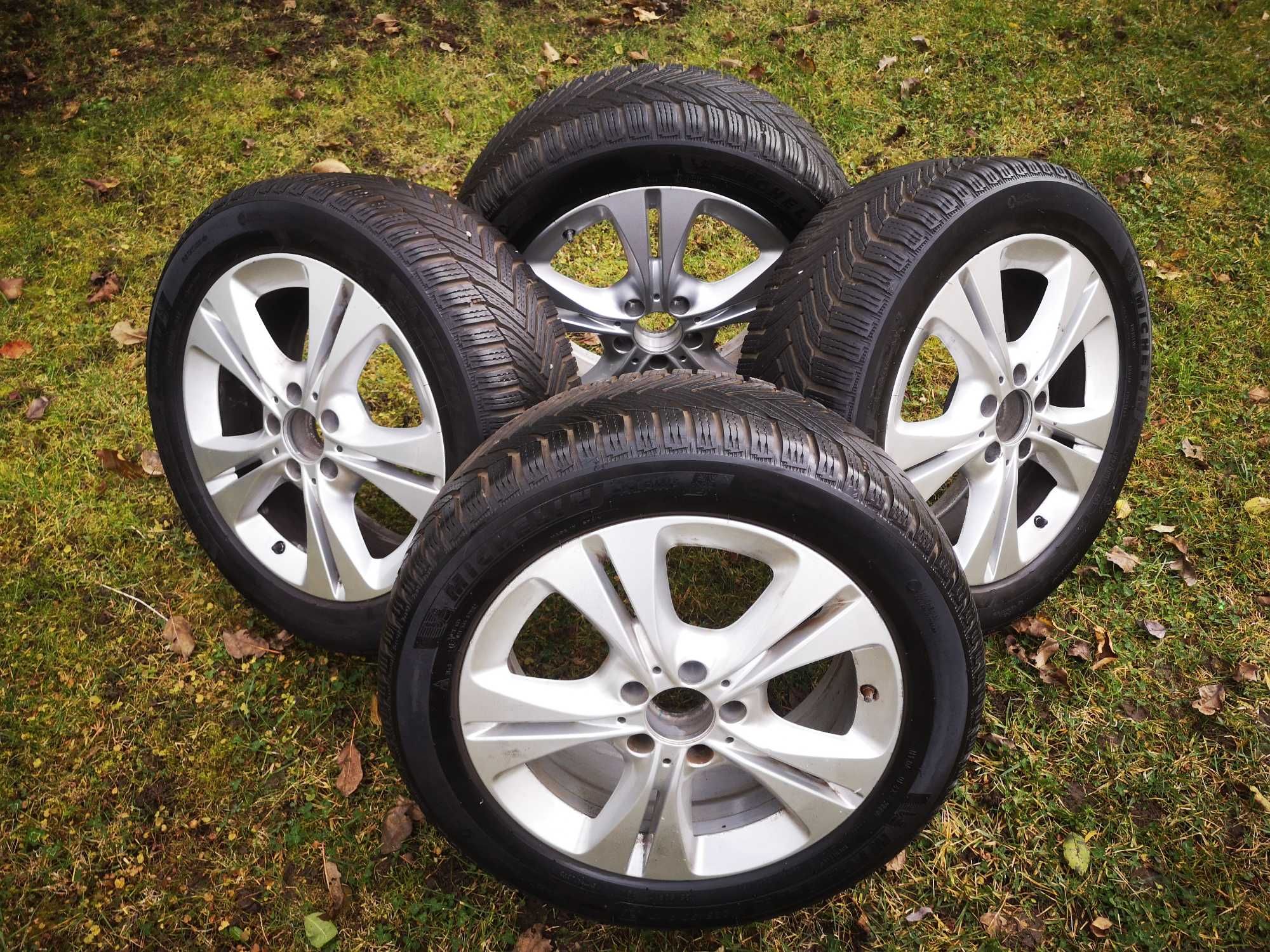 4бр. джанти 17" ЕТ 48.5 със зимни гуми Michelin ALPIN 6 225/ 50 R17 98