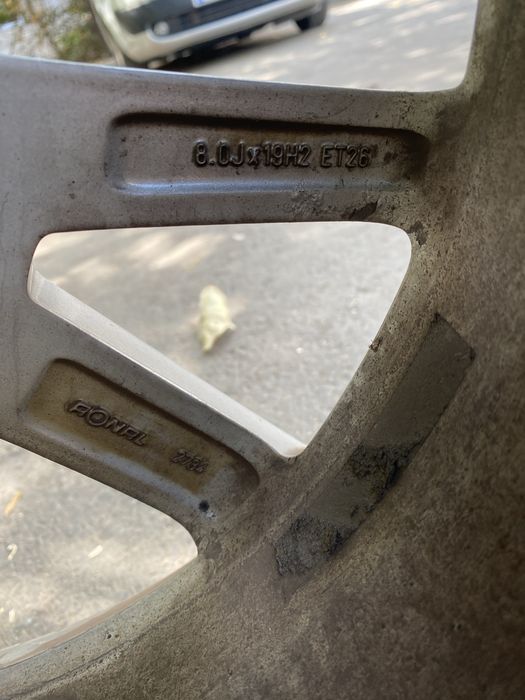 Vand Jante Audi OE concave