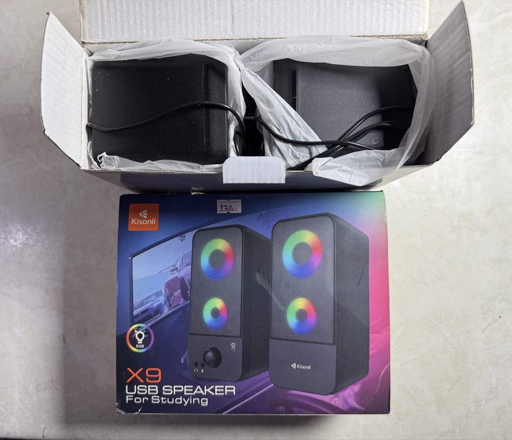 Компьютерные колонки Kisonli X9 USB Speaker