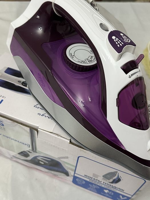 Утюг ARG  новый  фиолетвый цвет