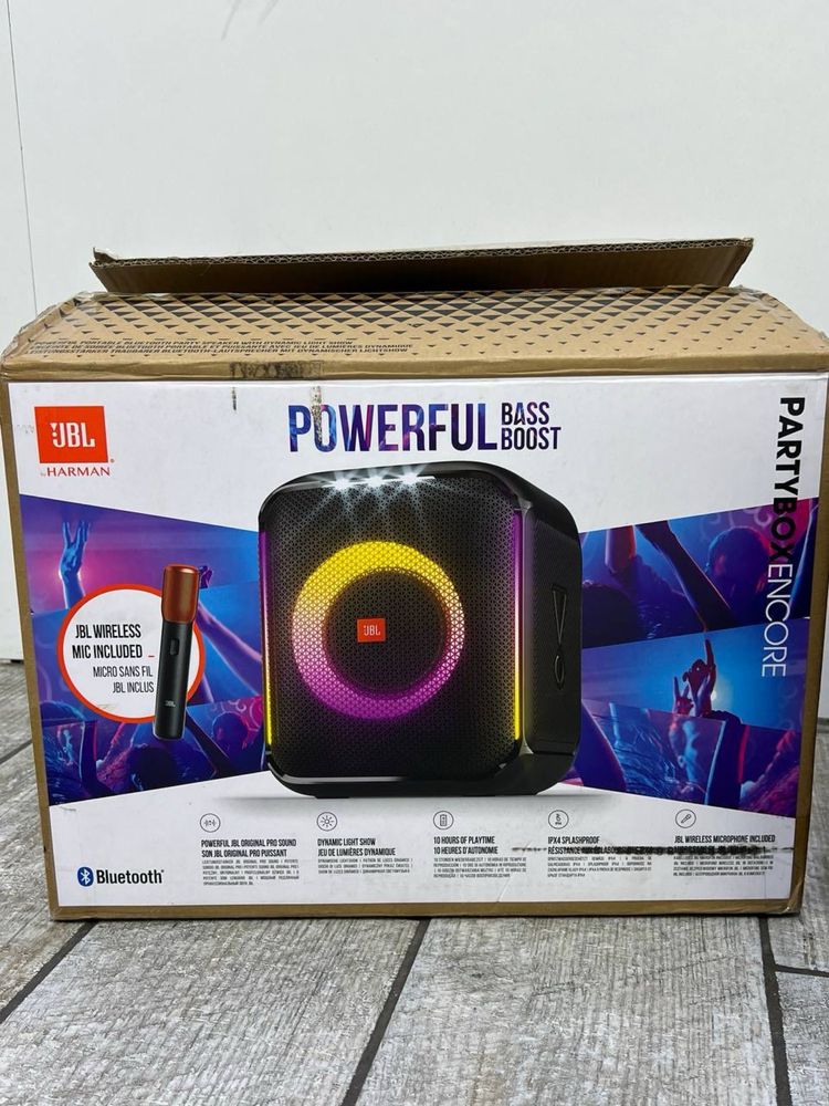Jbl Partybox Encore Essetial Mic Комплектация: полная