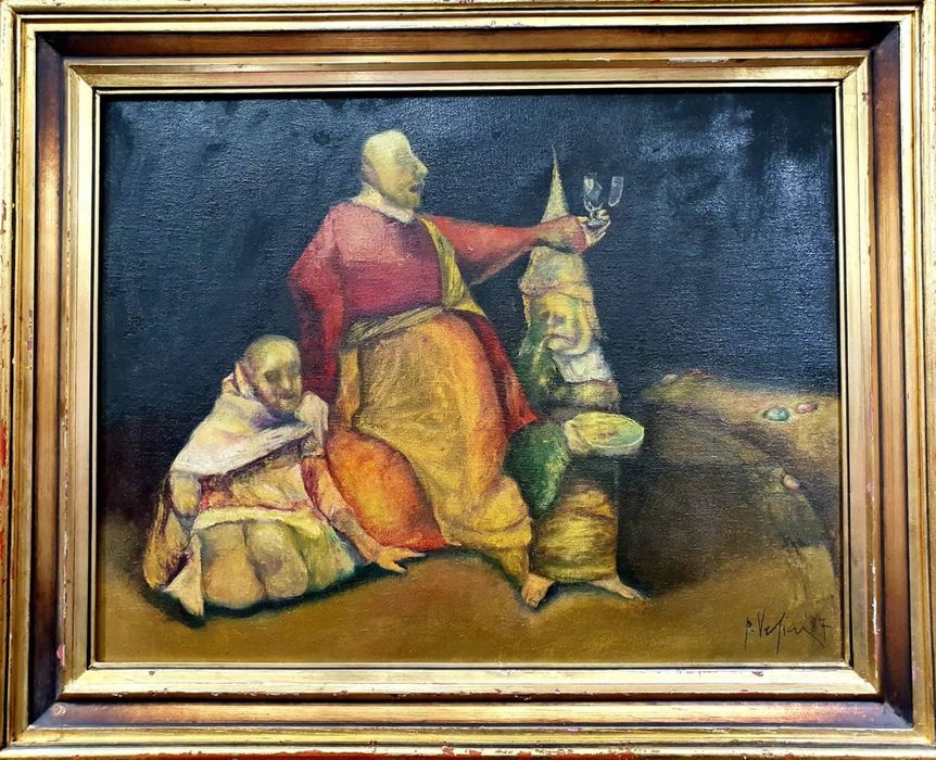 Tablou, ulei pe panza, Petre Velicu