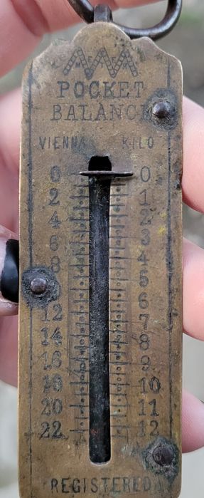 Cantar de buzunar vintage