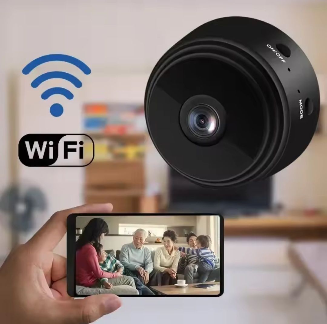 Мини камера за наблюдение WiFi/Бебефон за наблюдение