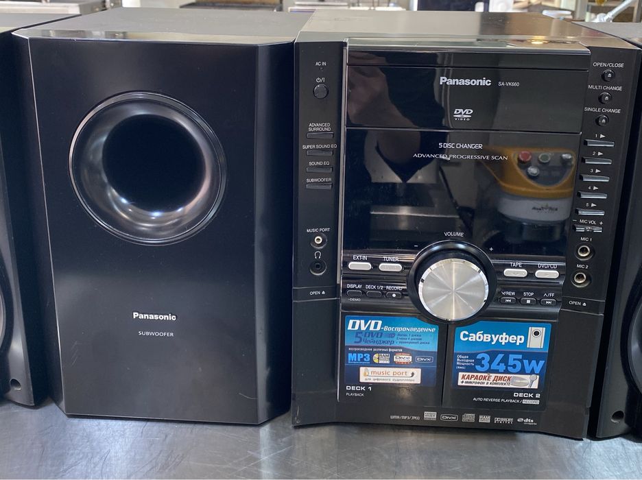 Музыкалный центр muzikalniy sentr panasonic