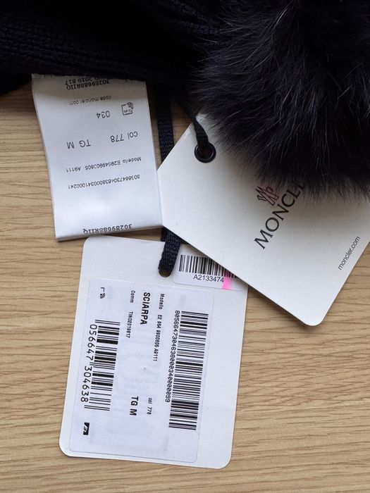 Moncler шал 100% оригинал