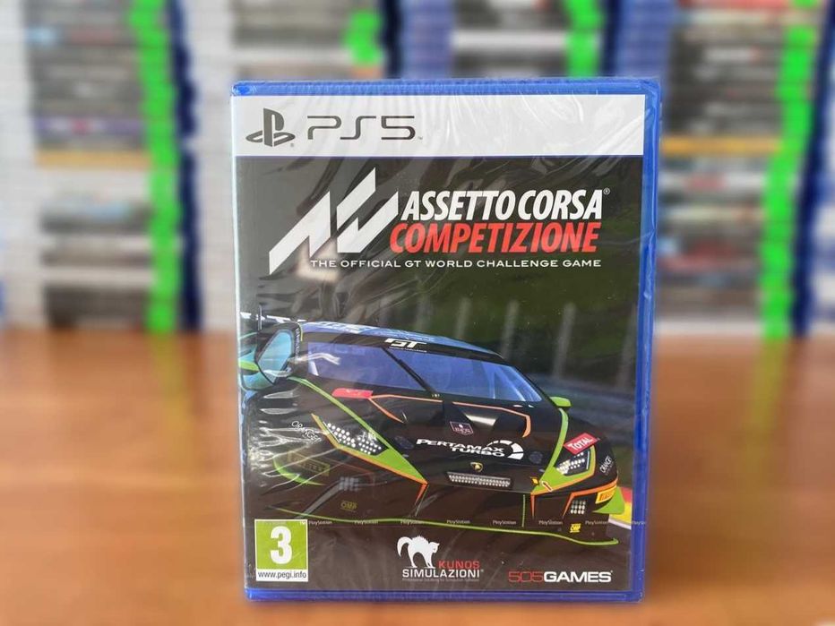 НОВЫЙ Assetto Corsa Competizione PS5 Большой Выбор Игр