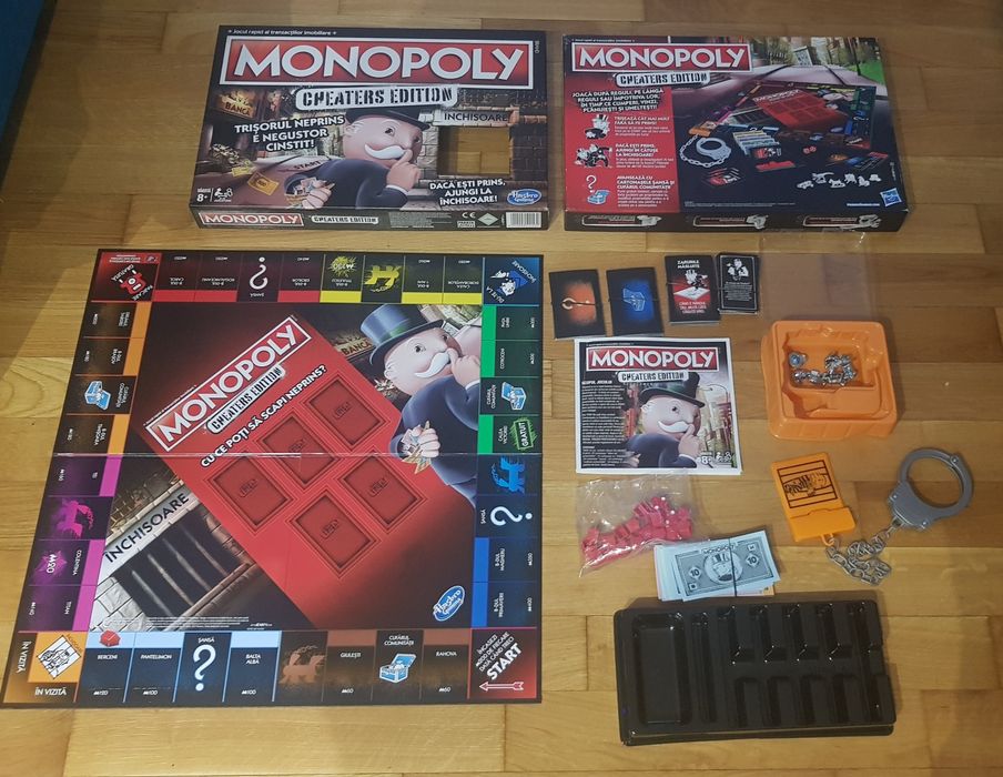 Joc Monopoly Trisorul - Cheaters Edition, ca NOU